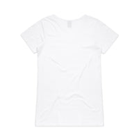 Wo's Bevel V Neck Tee