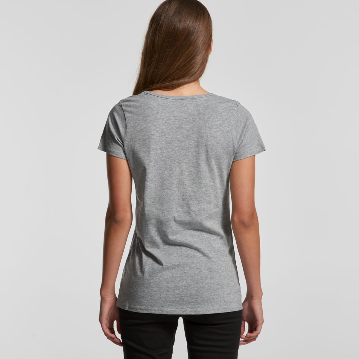 Wo's Bevel V Neck Tee