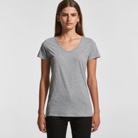 Wo's Bevel V Neck Tee