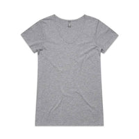 Wo's Bevel V Neck Tee