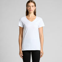 Wo's Bevel V Neck Tee