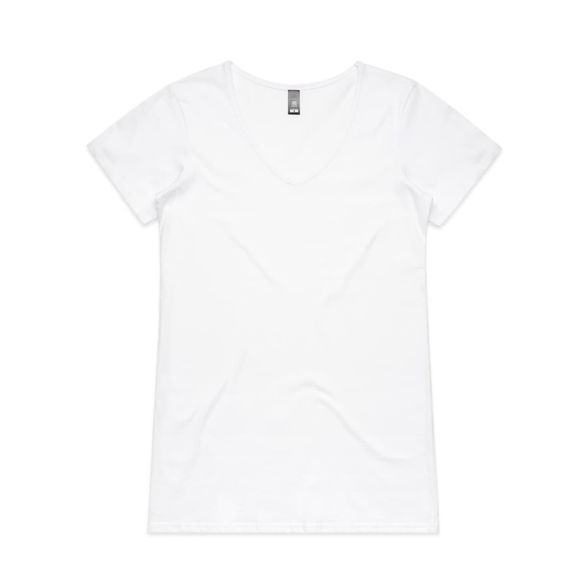 Wo's Bevel V Neck Tee