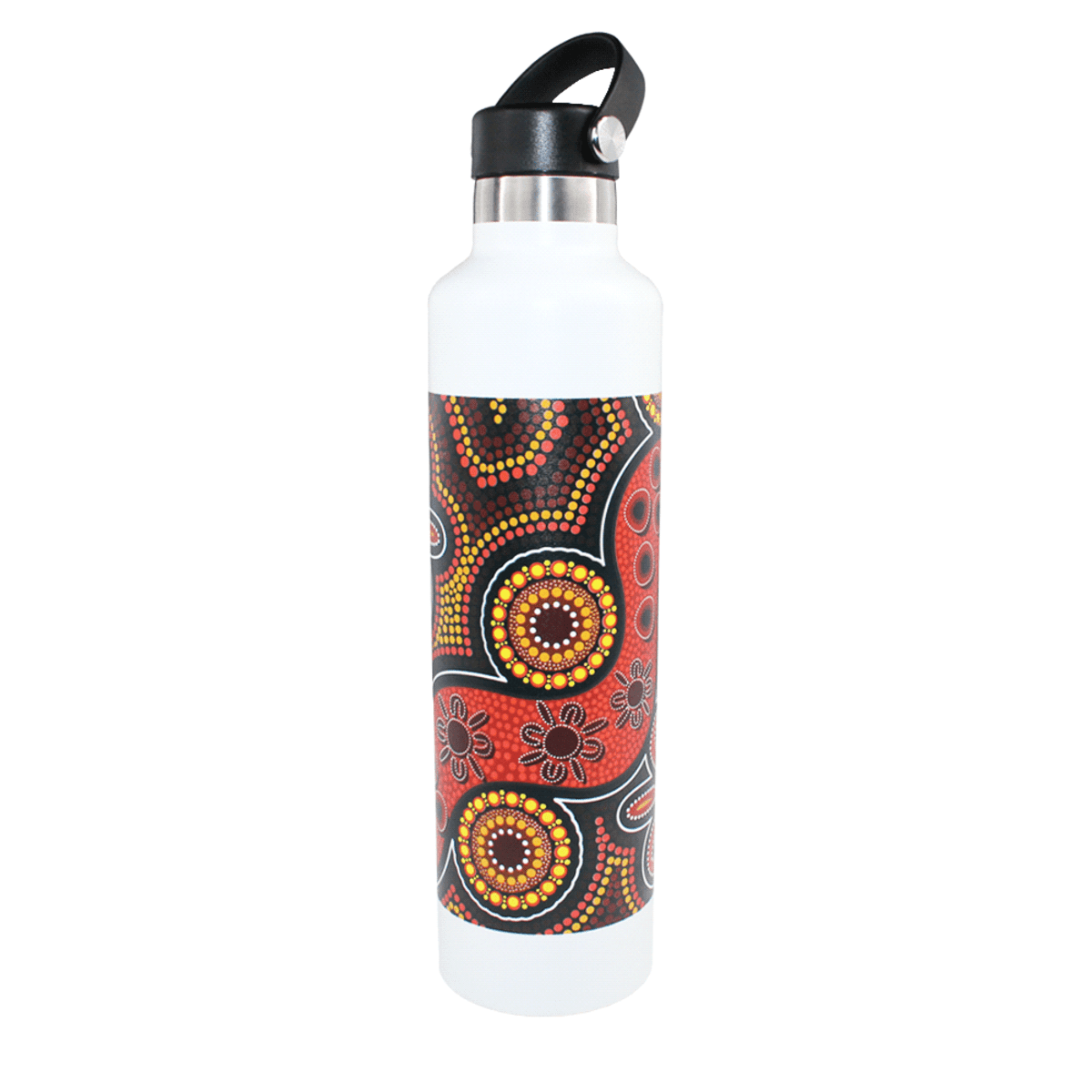 The Tank Stainless Steel Drink Bottle with Rotary Digital Print - 1L