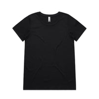 Wo's Shallow Scoop Tee
