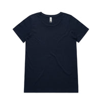 Wo's Shallow Scoop Tee