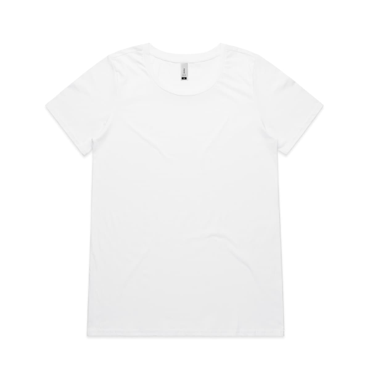 Wo's Shallow Scoop Tee