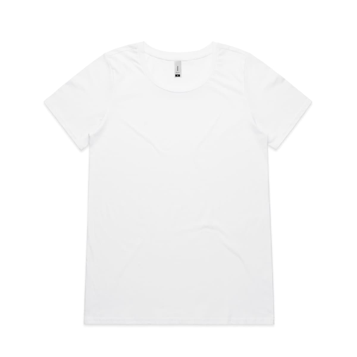 Wo's Shallow Scoop Tee