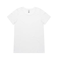 Wo's Shallow Scoop Tee