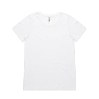 Wo's Shallow Scoop Tee