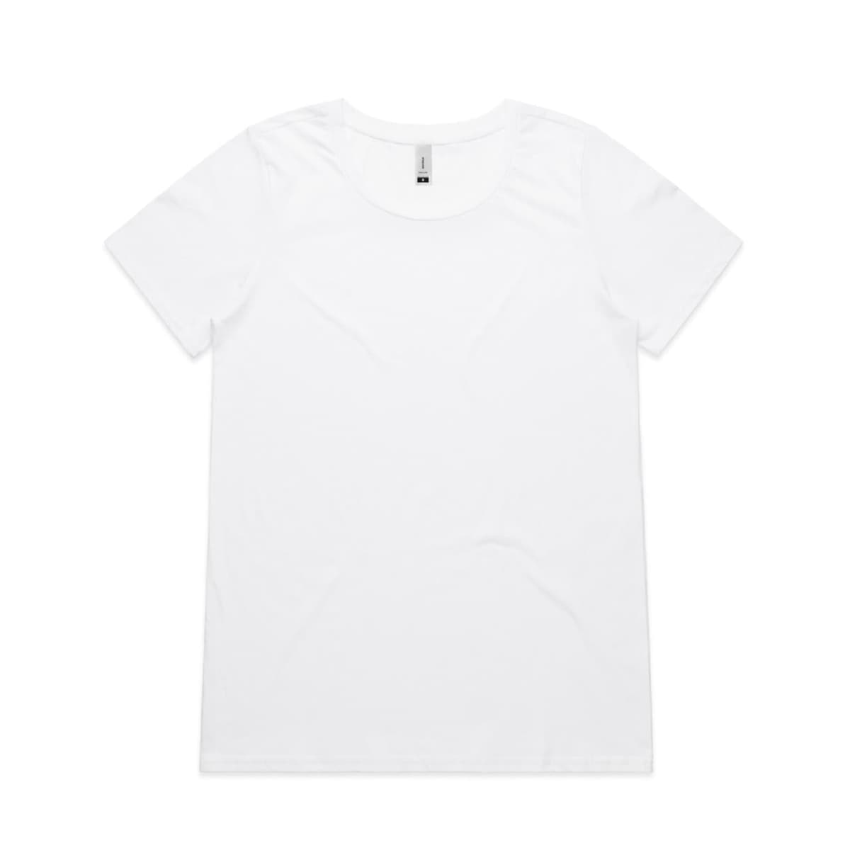 Wo's Shallow Scoop Tee