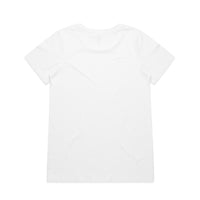 Wo's Shallow Scoop Tee