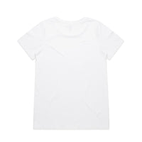 Wo's Shallow Scoop Tee