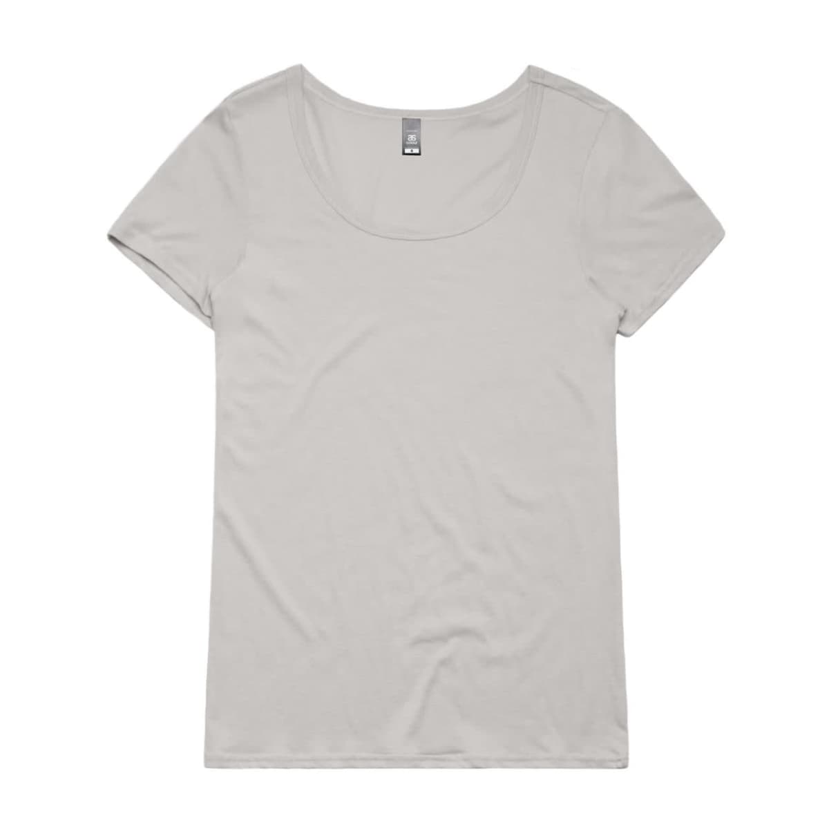 Wo's Shallow Scoop Tee