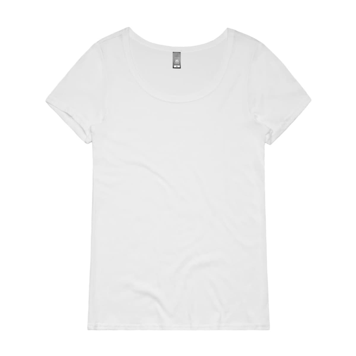 Wo's Shallow Scoop Tee