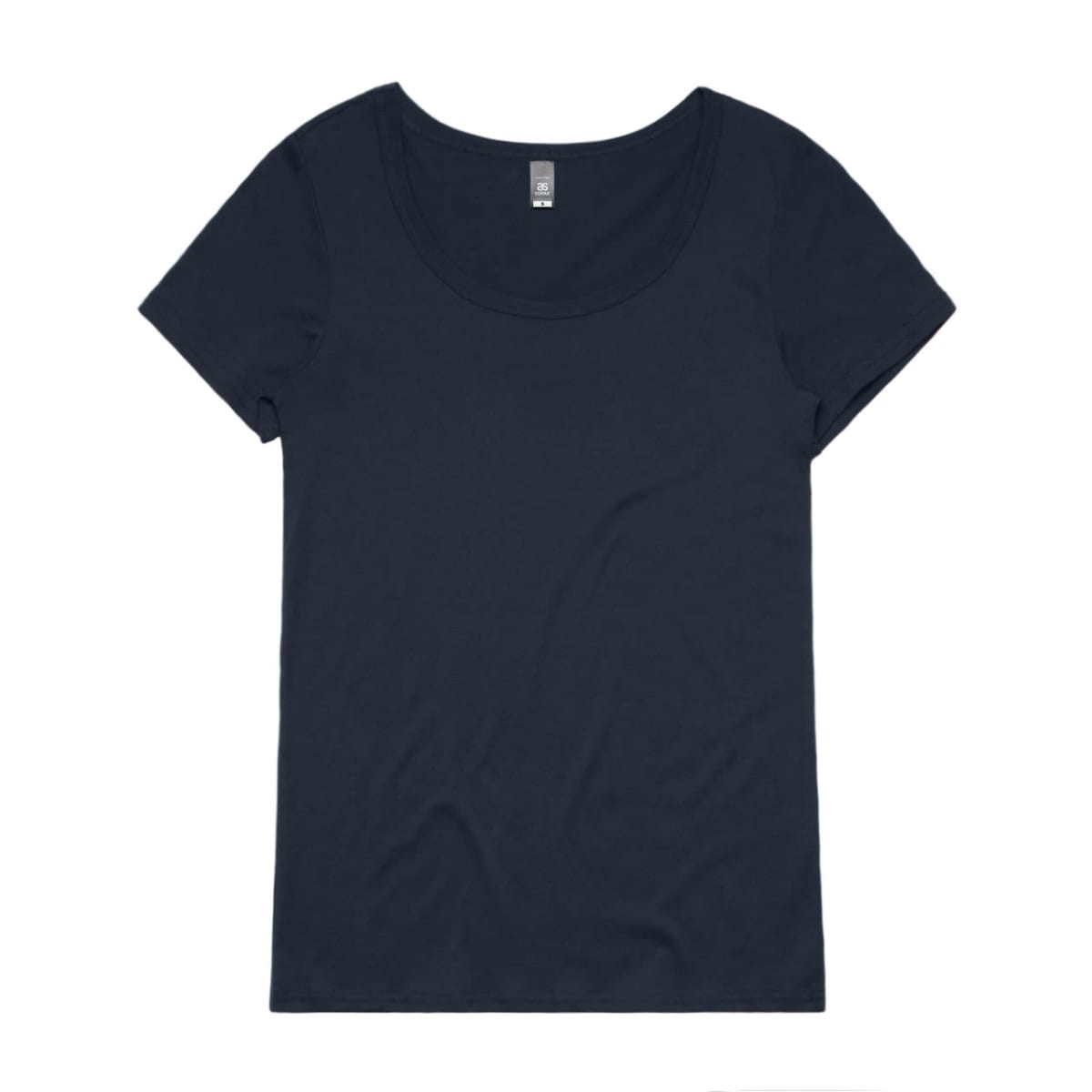 Wo's Shallow Scoop Tee