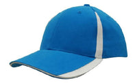 Brushed Heavy Cotton with Inserts on the Peak & Crown