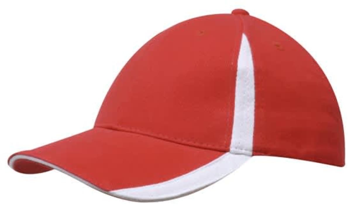 Brushed Heavy Cotton with Inserts on the Peak & Crown