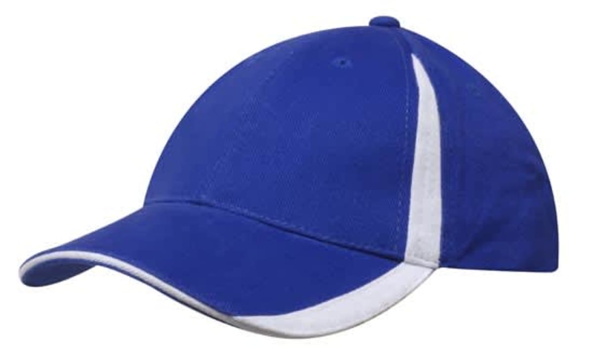 Brushed Heavy Cotton with Inserts on the Peak & Crown
