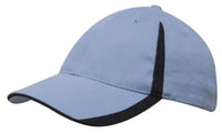 Brushed Heavy Cotton with Inserts on the Peak & Crown