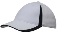 Brushed Heavy Cotton with Inserts on the Peak & Crown