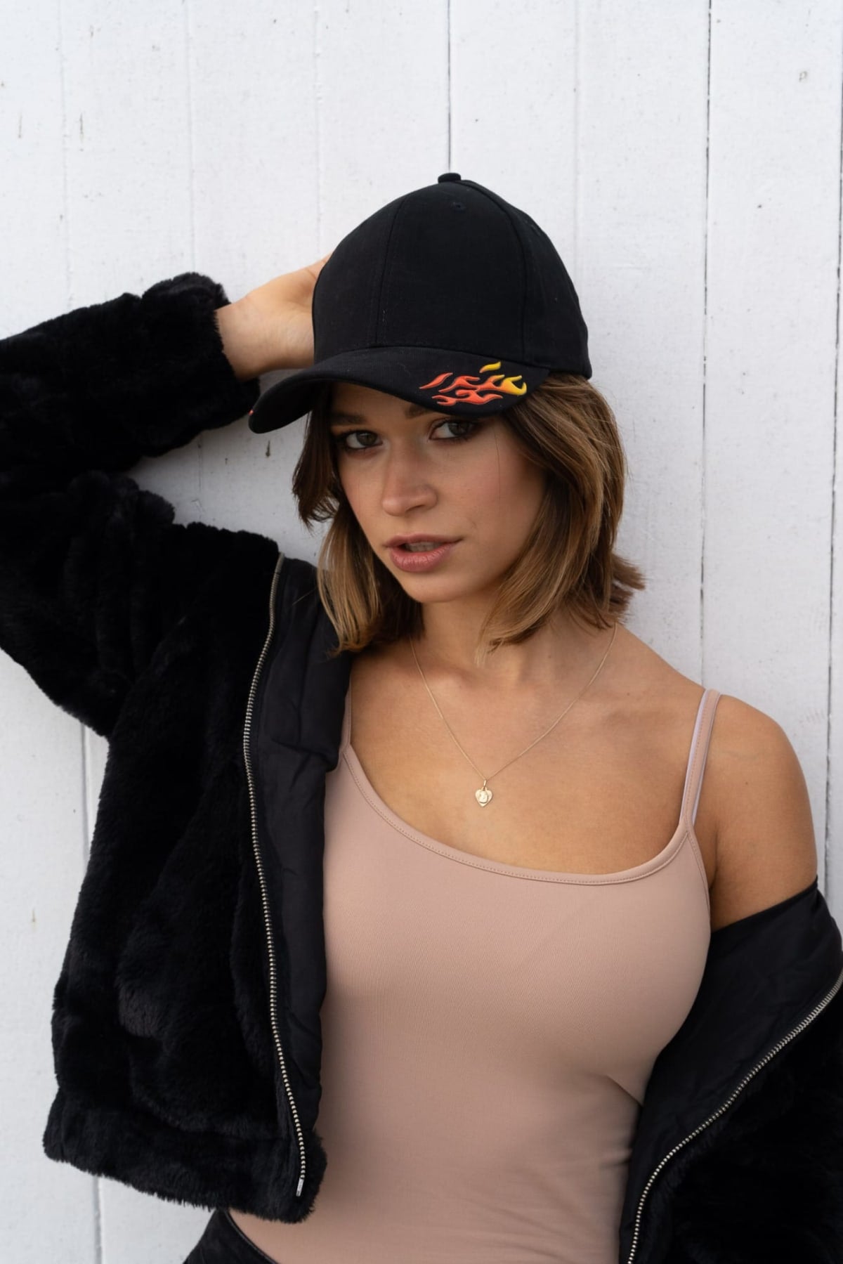 Brushed Heavy Cotton with Sonic Weld Flames