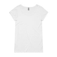 Wo's Maple Scoop Tee