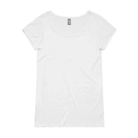 Wo's Maple Scoop Tee