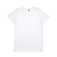 Wo's Maple Scoop Tee