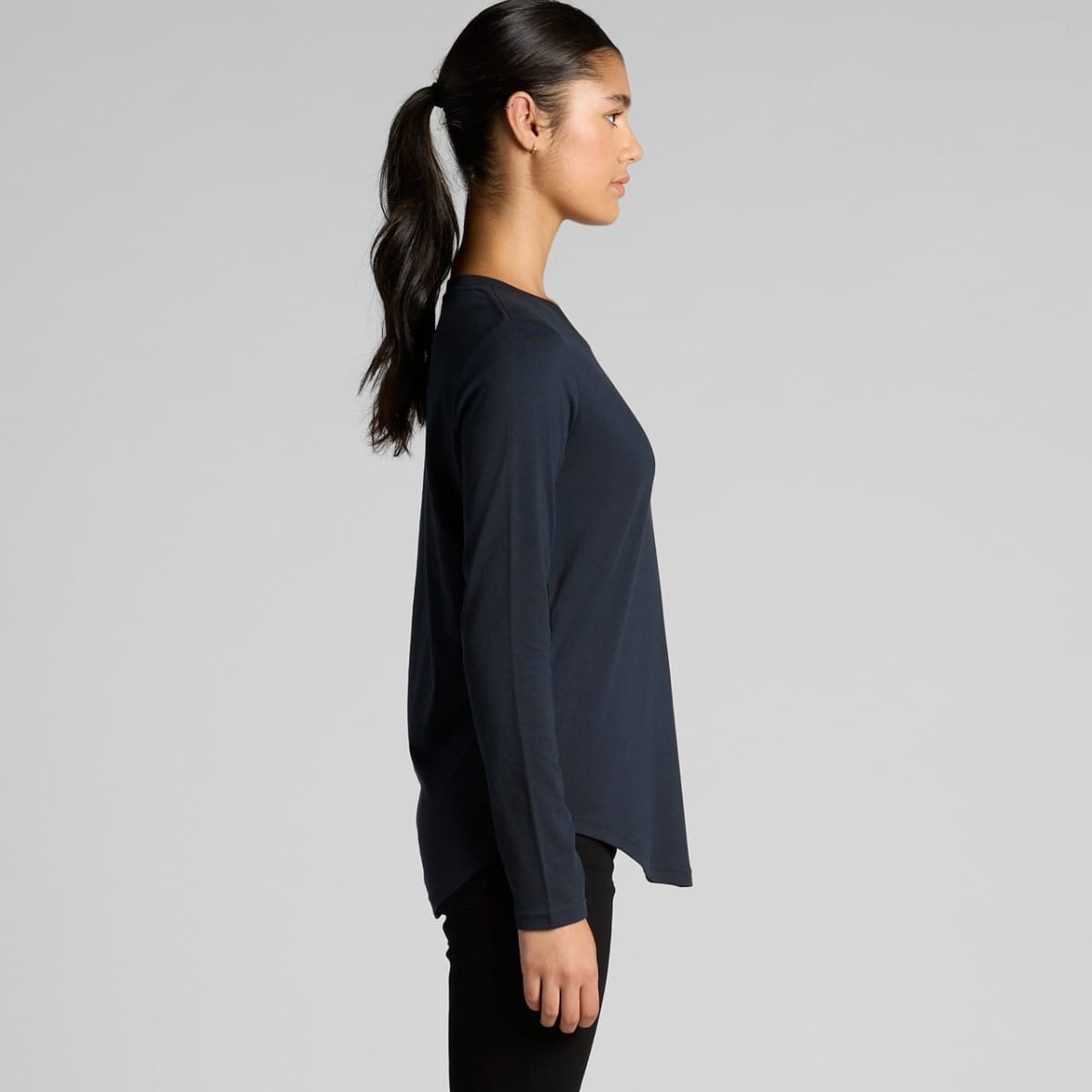 Wo's Maple Curve L/S Tee