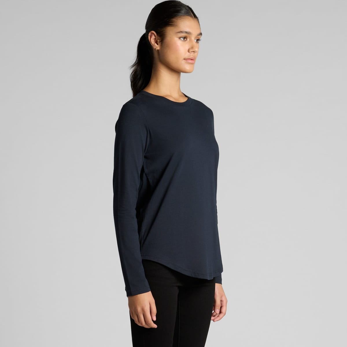 Wo's Maple Curve L/S Tee