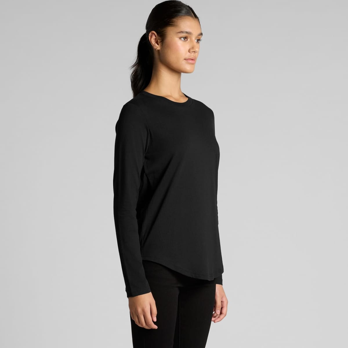 Wo's Maple Curve L/S Tee