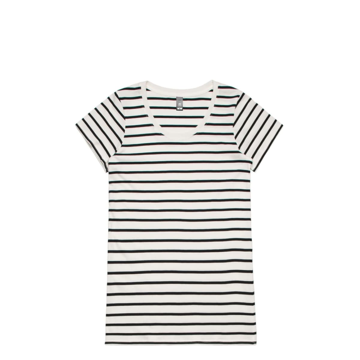 Wo's Loop Stripe Tee