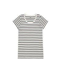 Wo's Loop Stripe Tee