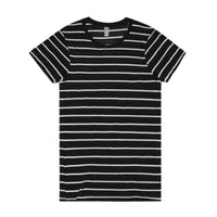 Wo's Basic Stripe Tee