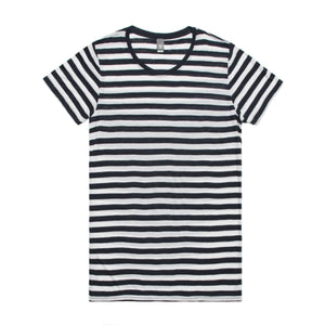 Wo's Basic Stripe Tee