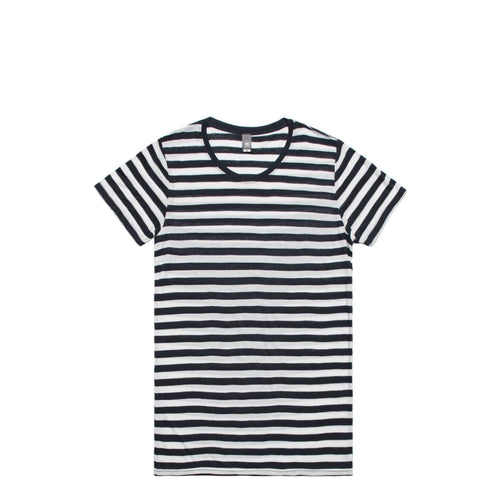 Wo's Basic Stripe Tee