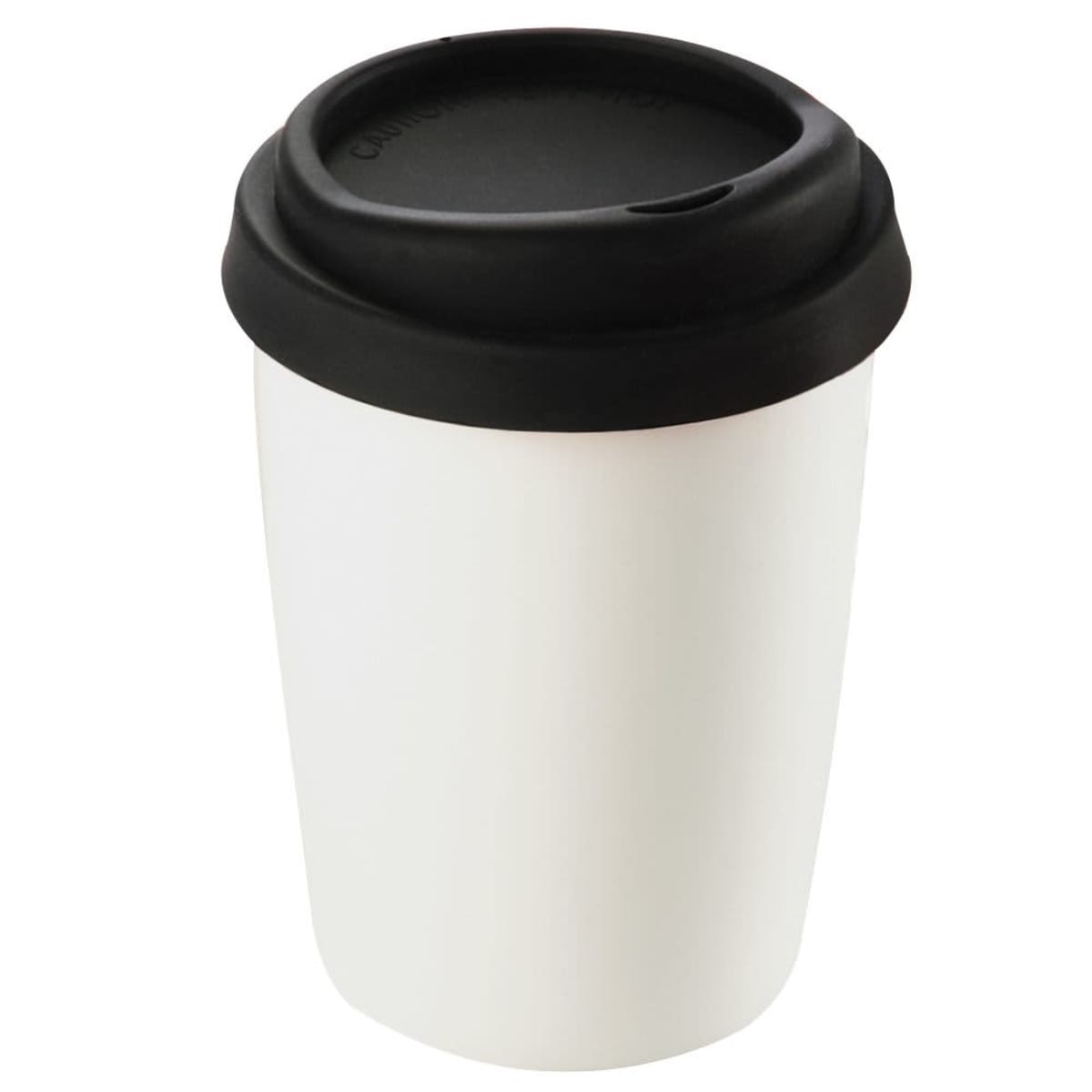 Ceramic Mug 250ml w/ Silicone Lid
