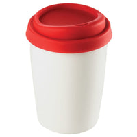 Ceramic Mug 250ml with Silicone Lid