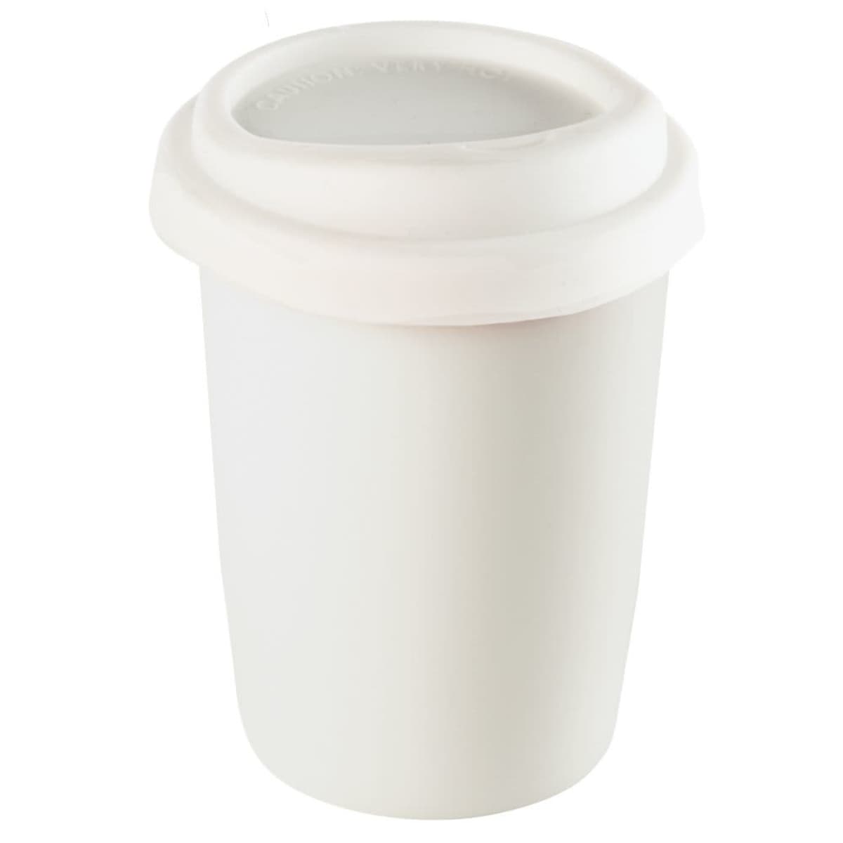 Ceramic Mug 250ml w/ Silicone Lid