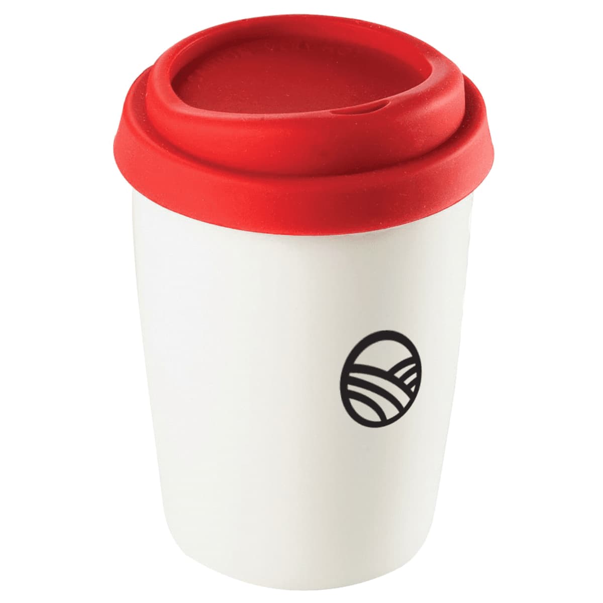 Ceramic Mug 250ml w/ Silicone Lid