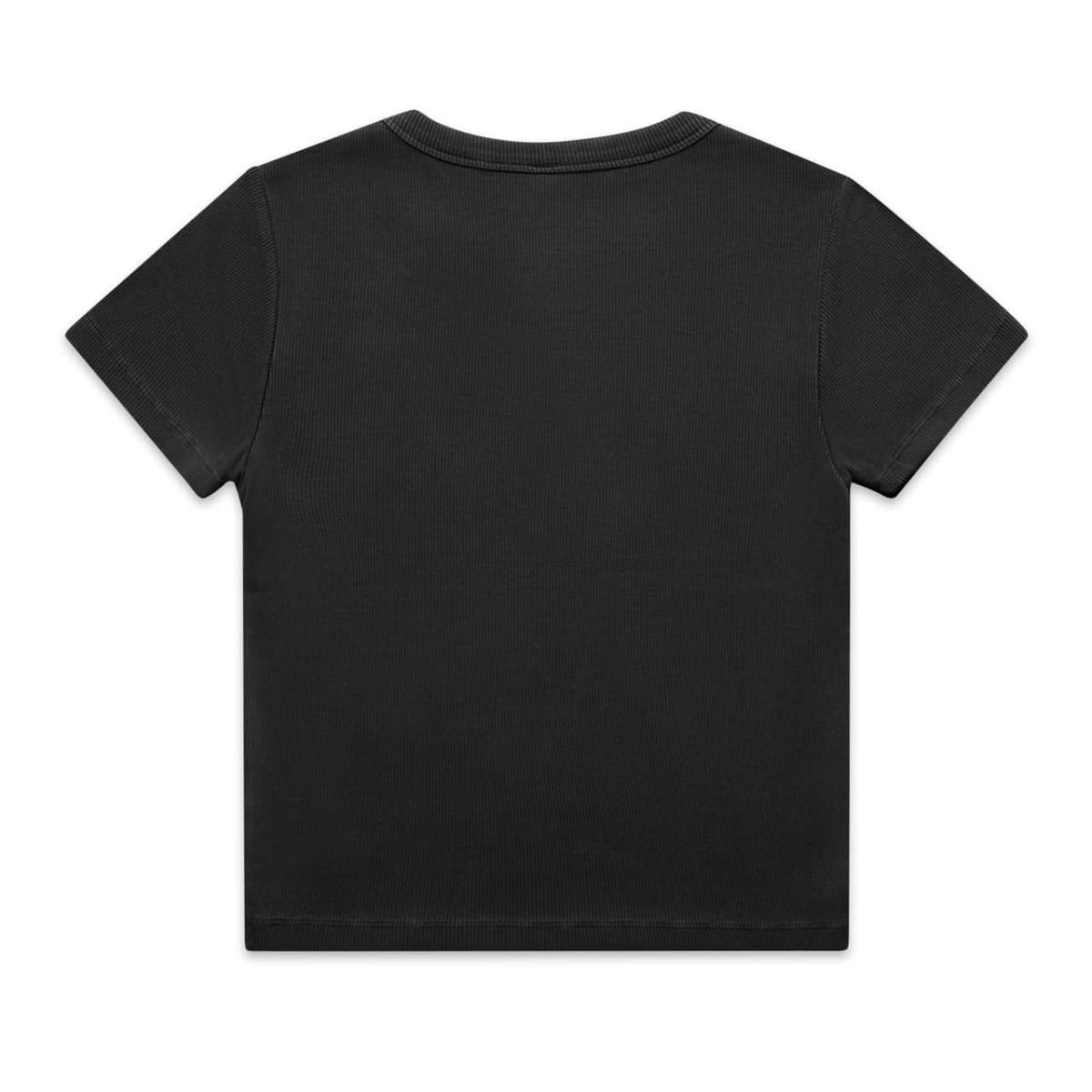 Wo's Faded Organic Rib Tee