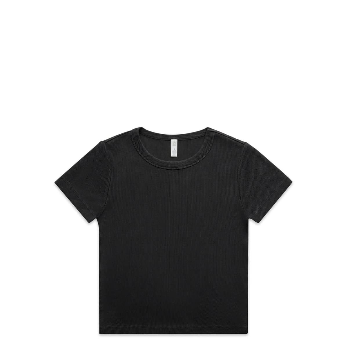 Wo's Faded Organic Rib Tee