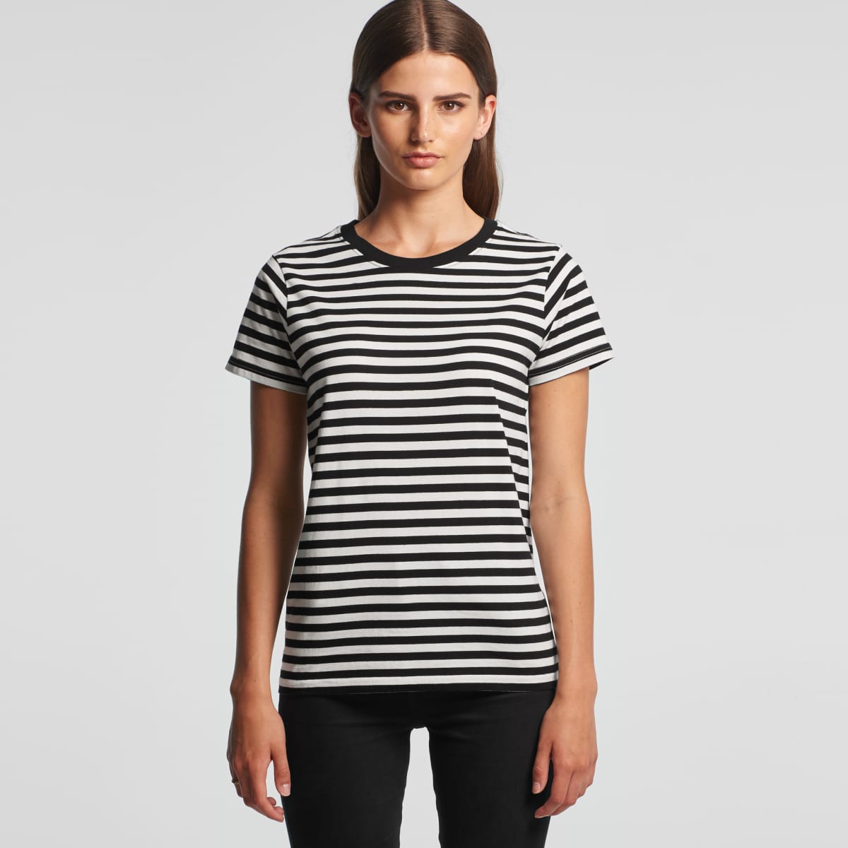 Wo's Maple Stripe Tee