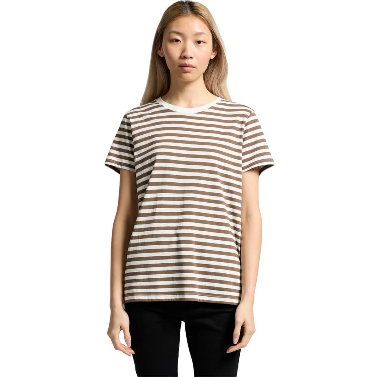 Wo's Maple Stripe Tee