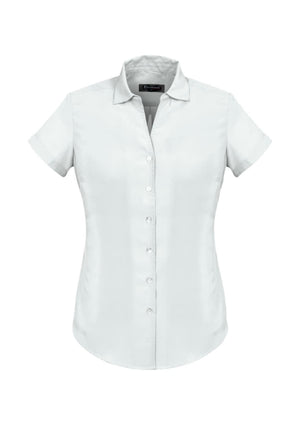 Womens Solanda Plain Short Sleeve Shirt