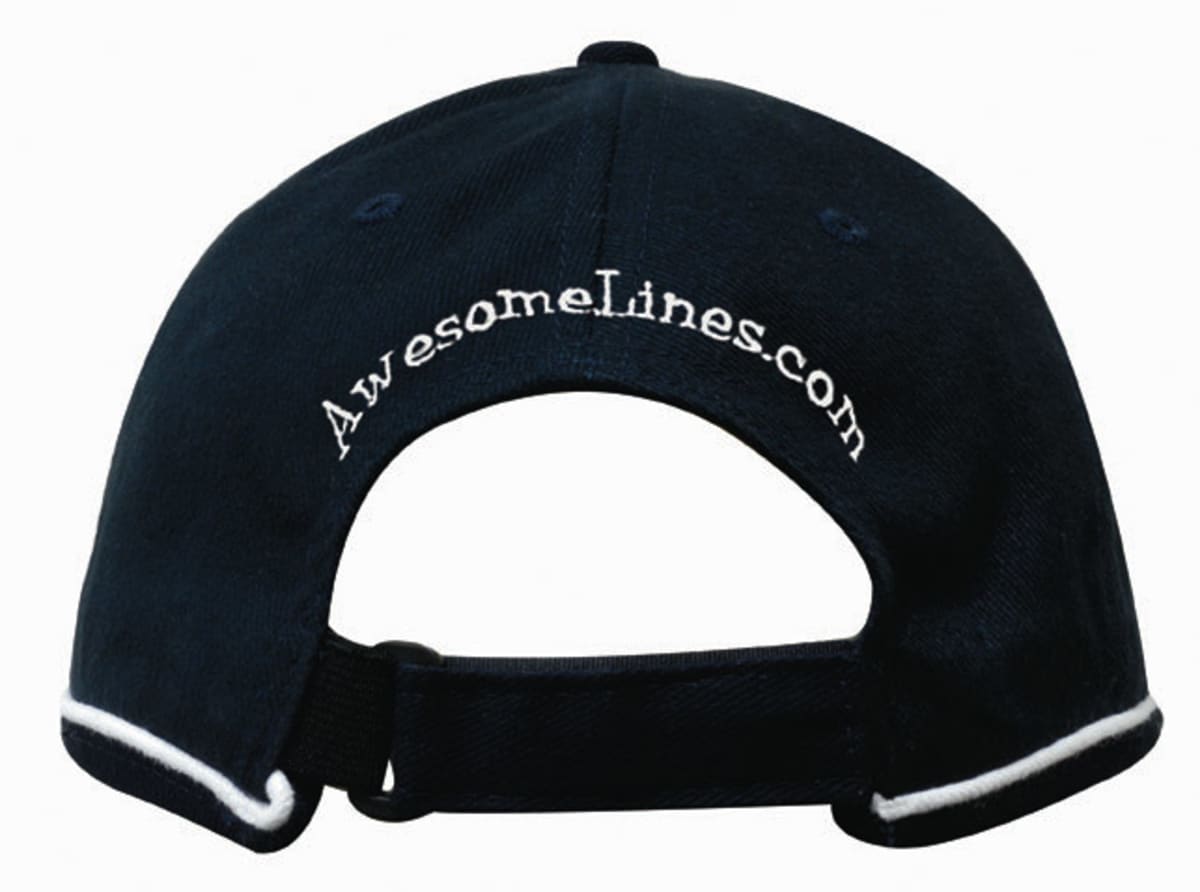 Brushed Heavy Cotton Cap with Piping On Peak & Crown