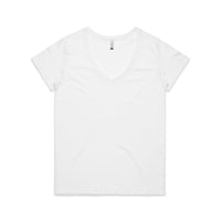 Wo's La Brea V Neck Tee