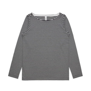 Wo's Bowery Stripe L/S Tee