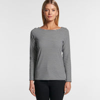 Wo's Bowery Stripe L/S Tee