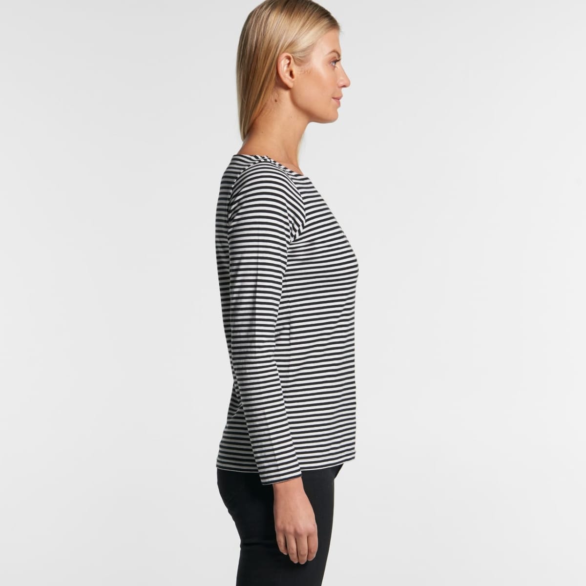 Wo's Bowery Stripe L/S Tee